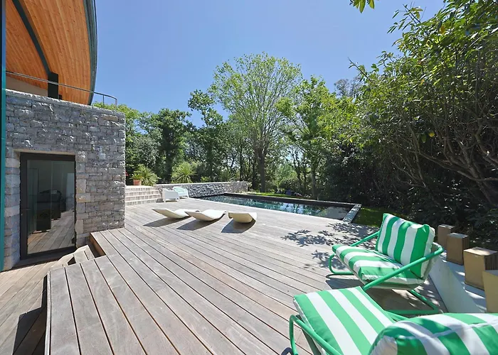 Spectaculaire D'architecte Avec Piscine A 2km Des Plages Villa Bidart