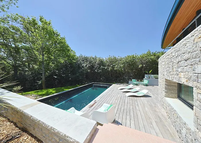 Villa Spectaculaire D'architecte Avec Piscine A 2km Des Plages Bidart